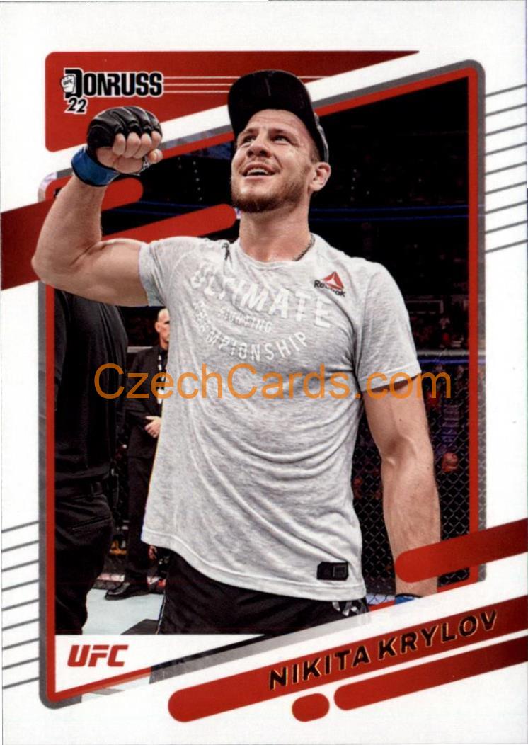 Nikita Krylov 2022 Donruss UFC #144