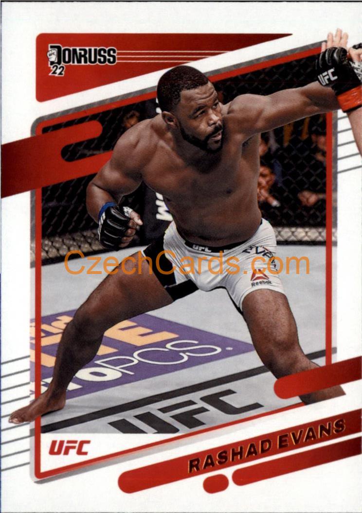 Rashad Evans 2022 Donruss UFC #145