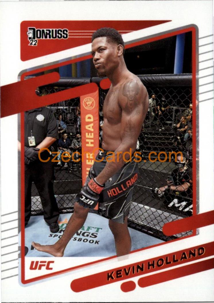 Kevin Holland 2022 Donruss UFC #154