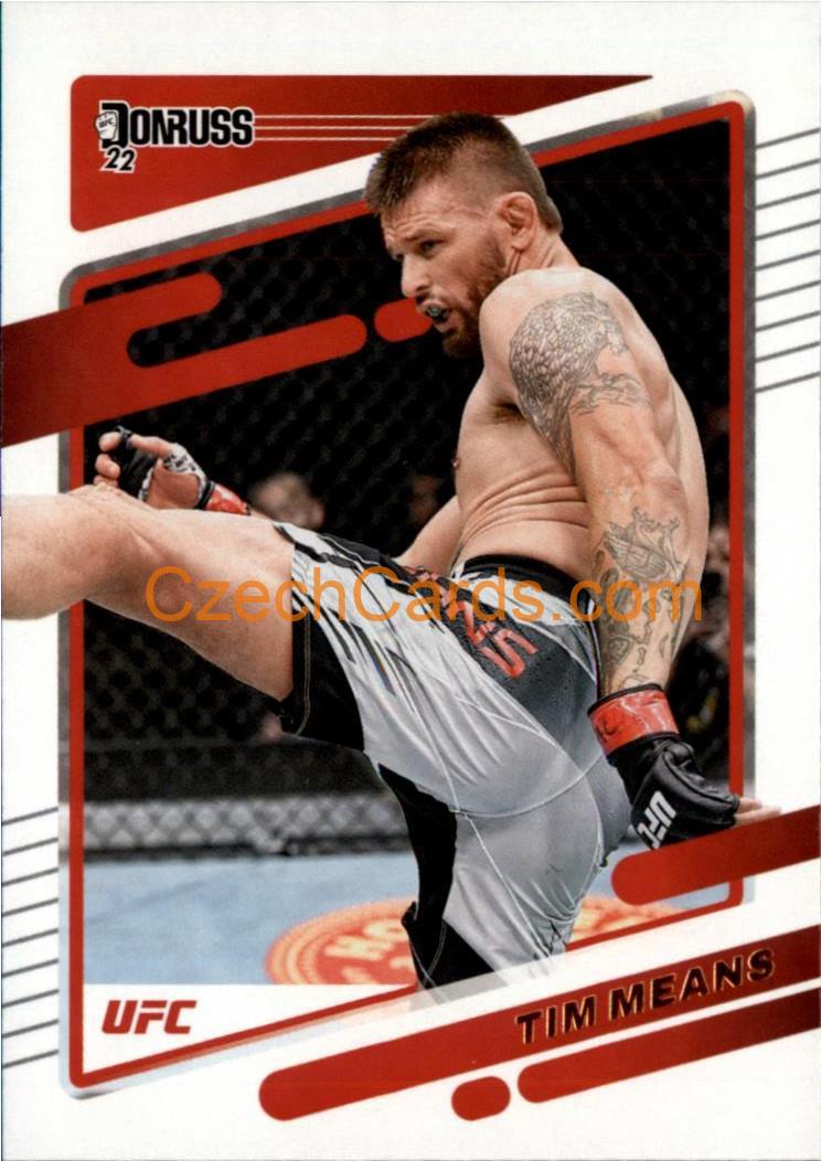 Tim Means 2022 Donruss UFC #157