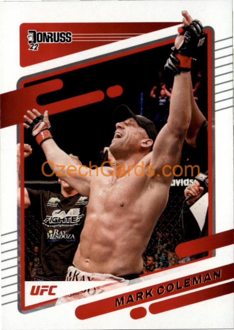 Mark Coleman 2022 Donruss UFC #162
