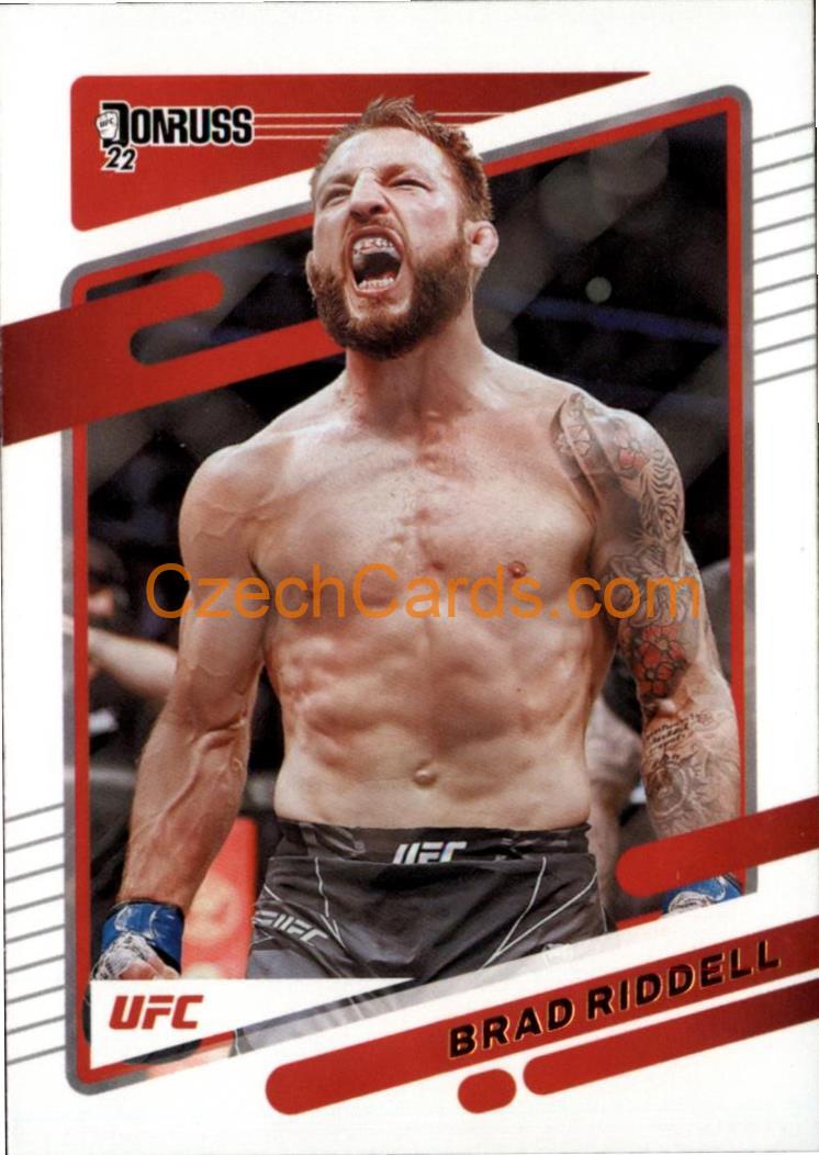 Brad Riddell 2022 Donruss UFC #179