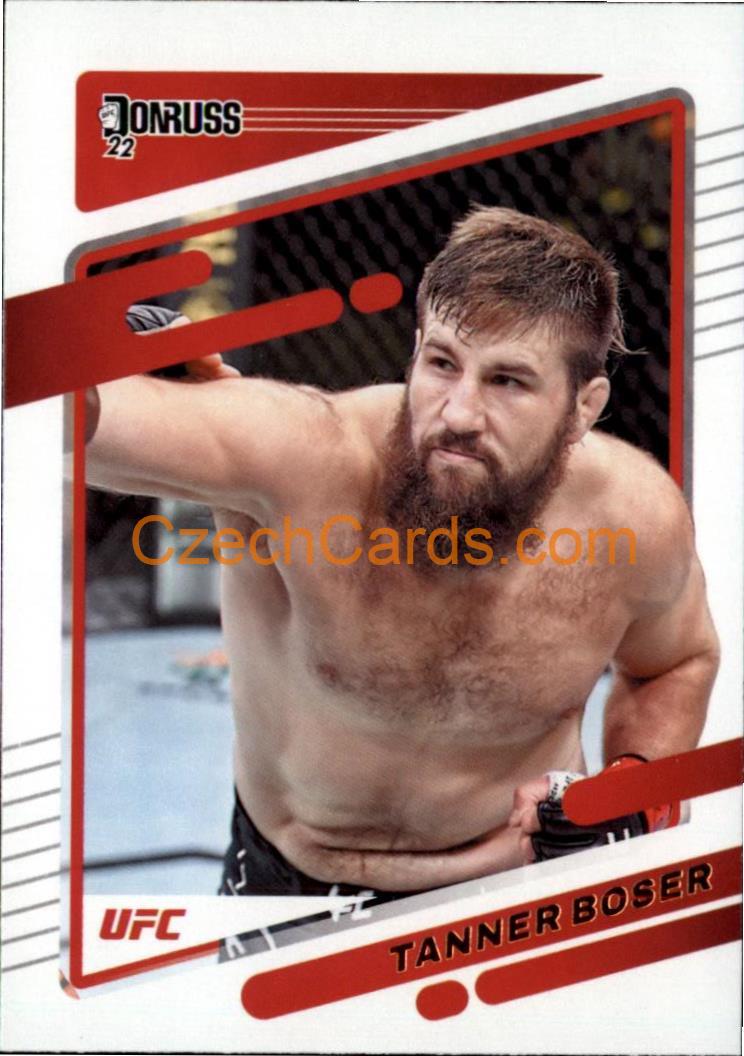 Tanner Boser 2022 Donruss UFC #182