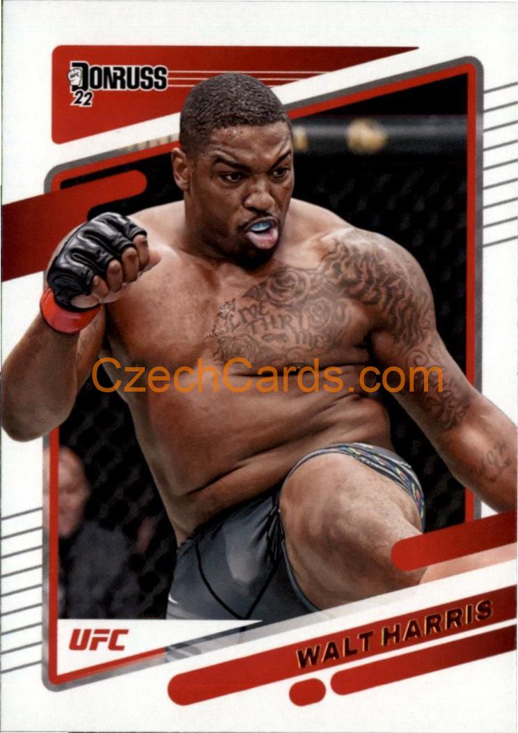 Walt Harris 2022 Donruss UFC #187