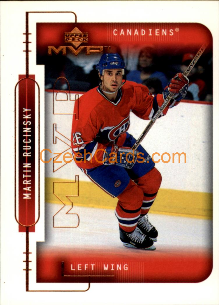 Martin Rucinsky 1999/00 UD MVP #101