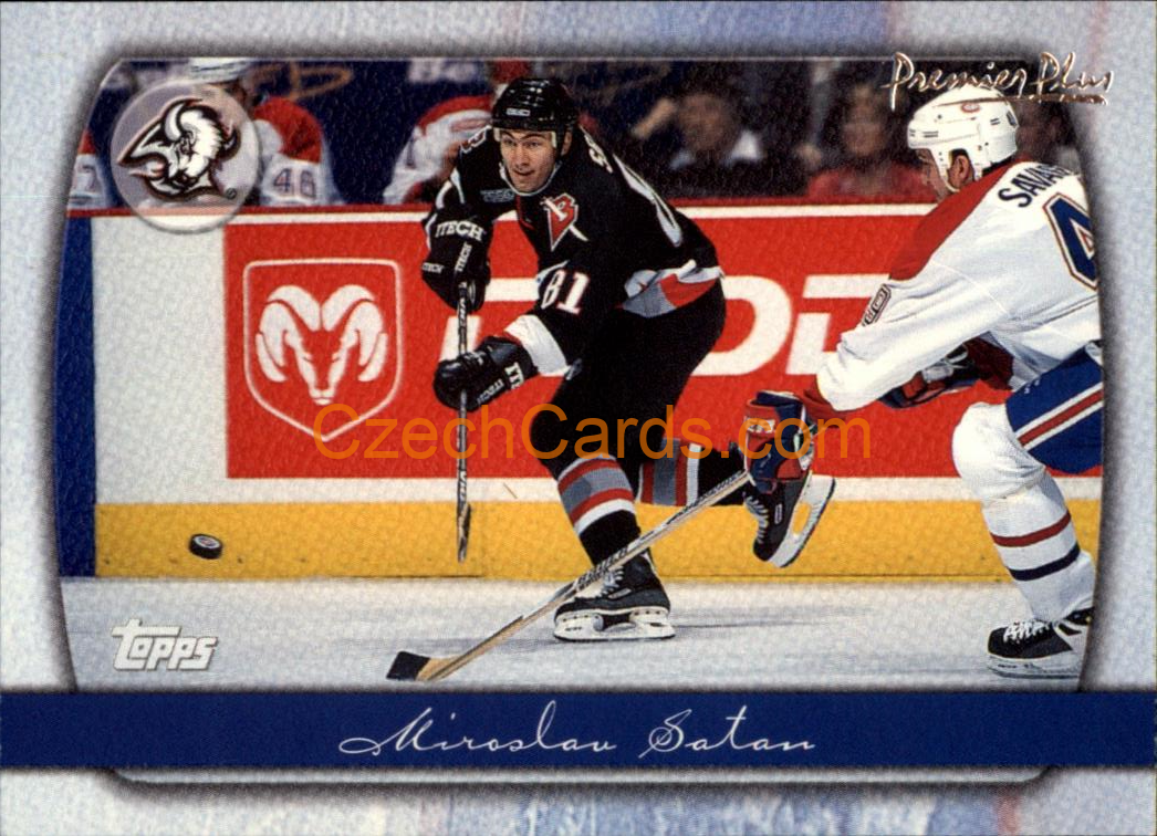 Miroslav Satan 1999/00 Topps Premier Plus #49