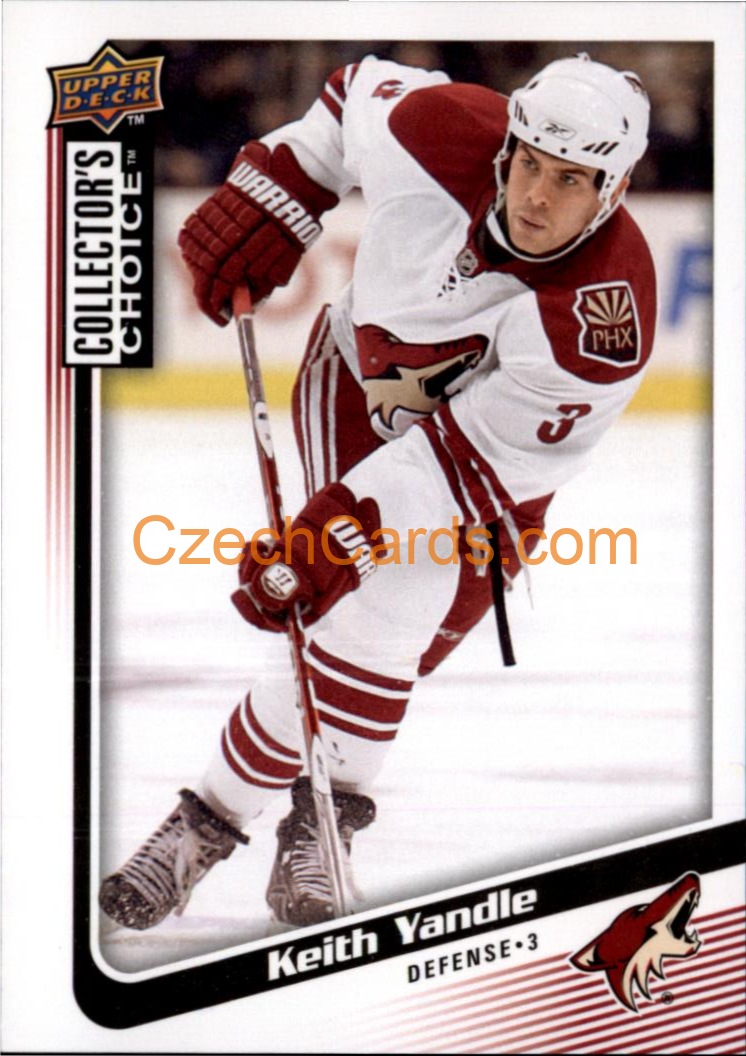 Keith Yandle 2009/10 UD Collectors Choice #36