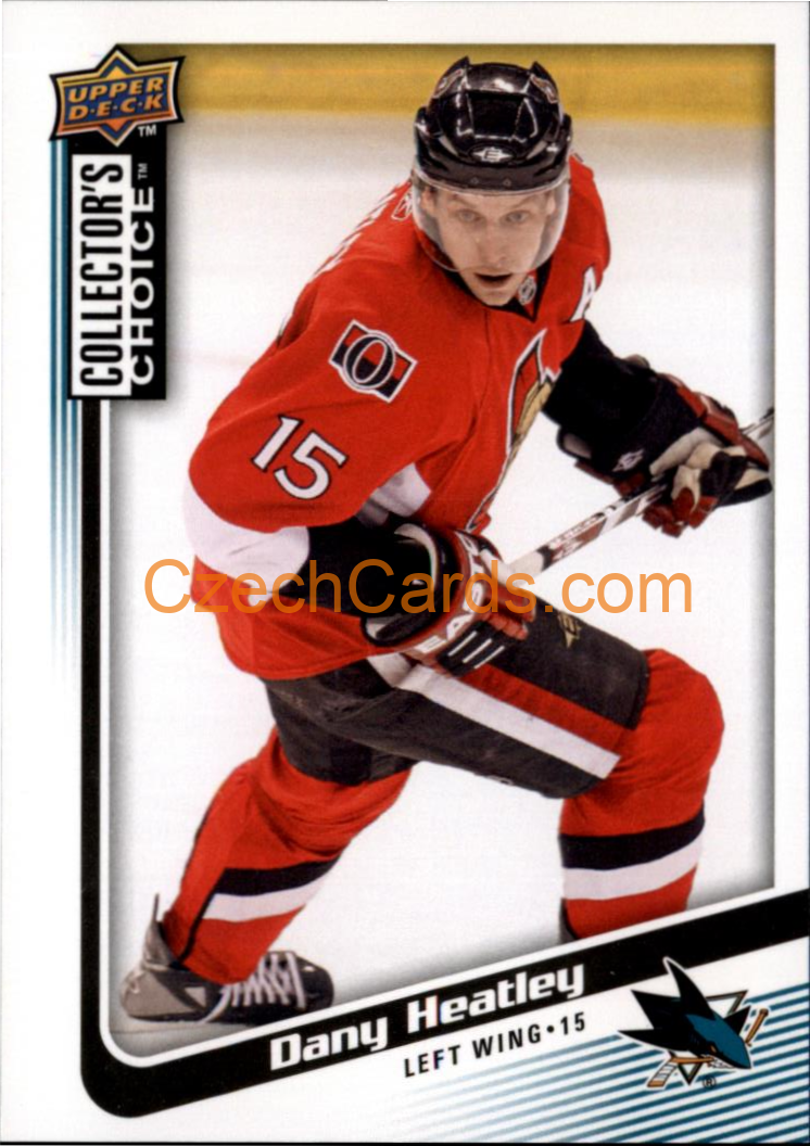 Dany Heatley 2009/10 UD Collectors Choice #58