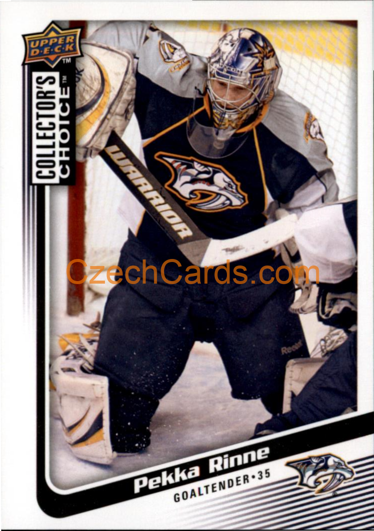 Pekka Rine 2009/10 UD Collectors Choice #66
