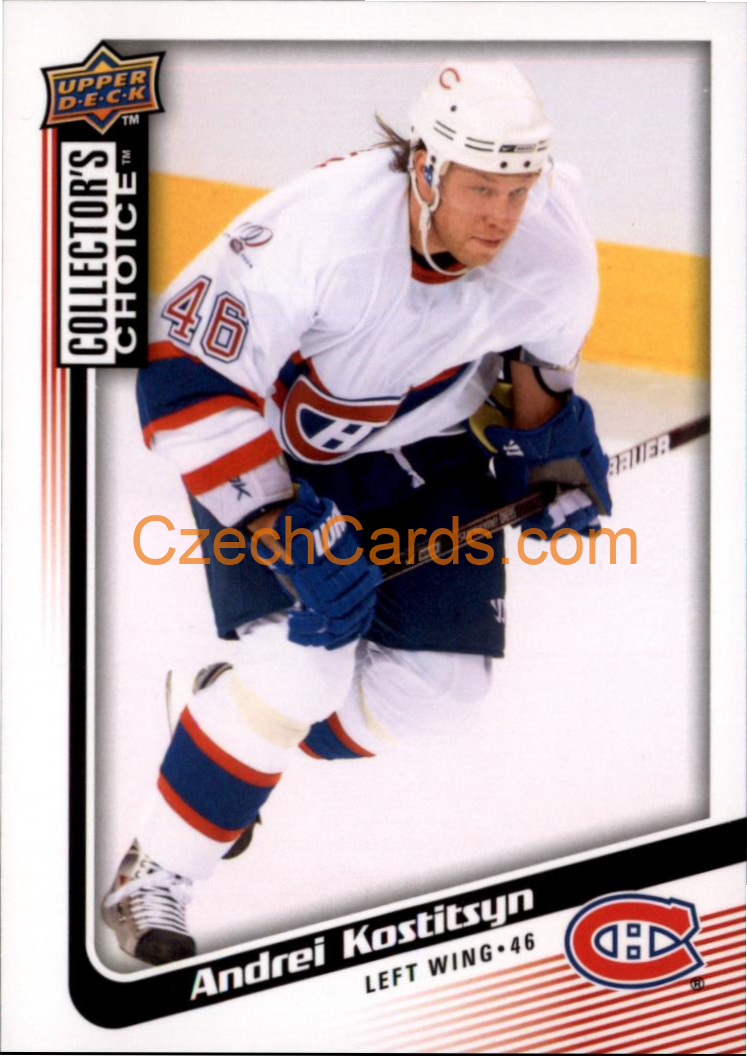 Andrei Kostitsyn 2009/10 UD Collectors Choice #116