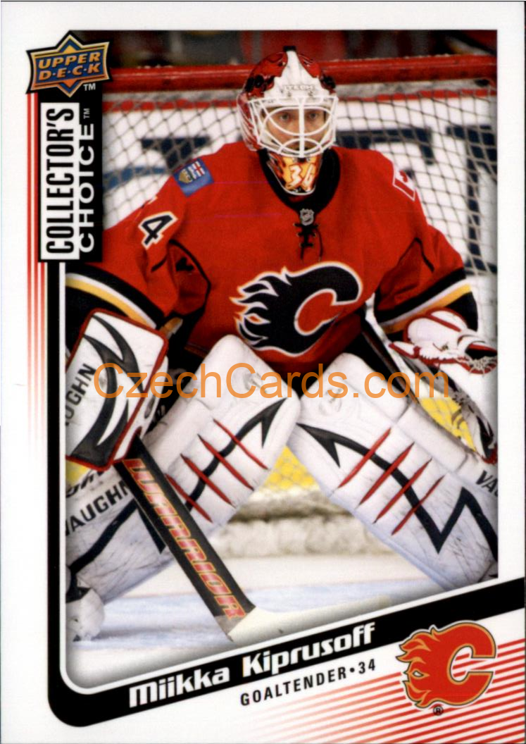 Mikka Kiprusoff 2009/10 UD Collectors Choice #128