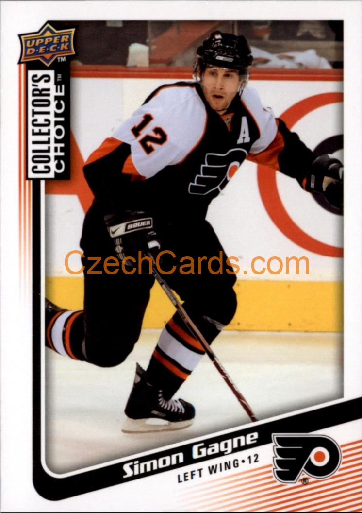Simon Gagne 2009/10 UD Collectors Choice #135