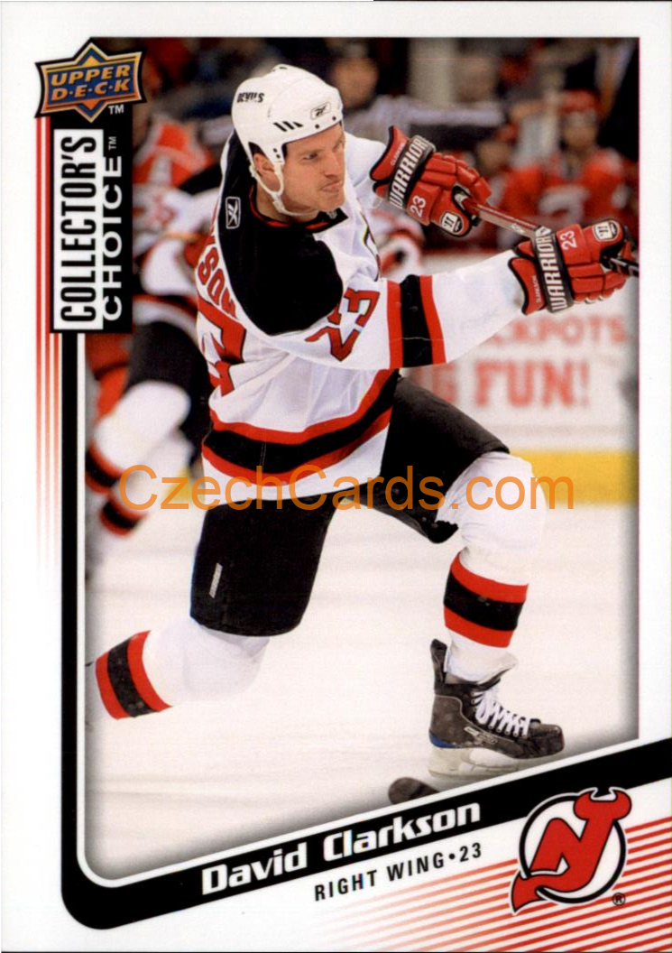 David Clarkson 2009/10 UD Collectors Choice #151