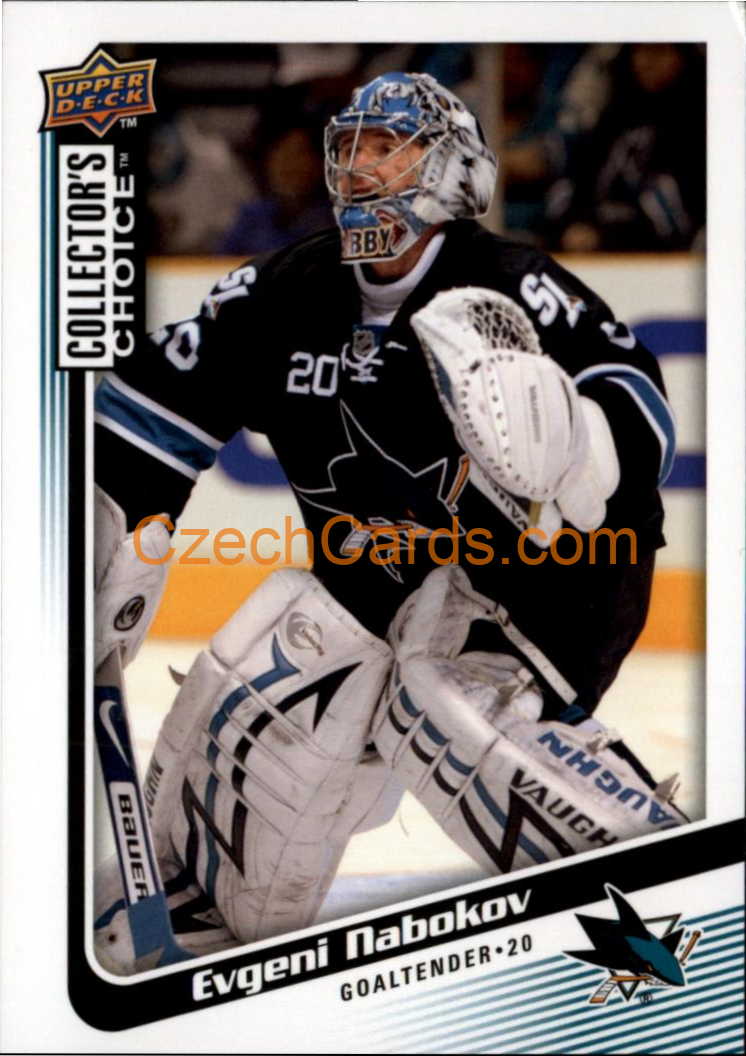 Evgeni Nabokov 2009/10 UD Collectors Choice #171