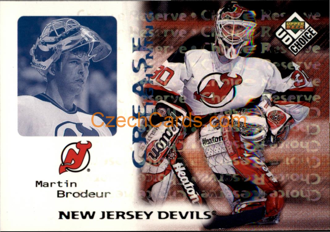 Martin Brodeur 1998/99 UD Collectors Choice Reserve #245