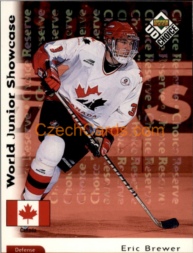 Eric Brewer 1998/99 UD Collectors Choice Reserve #256