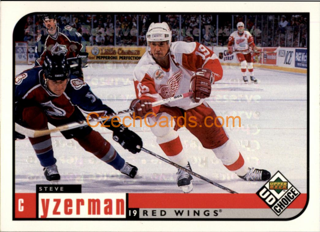 Steve Yzerman 1998/99 UD Collectors Choice Reserve #71