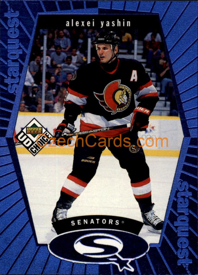Alexei Yashin 1998/99 UD Collectors Choice Starquest Blue #SQ10