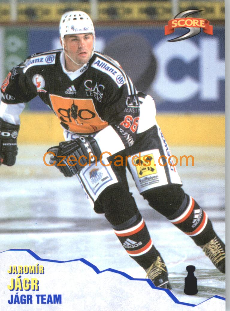 Jaromír Jágr 1999/00 DZ Liga Score APS JT1