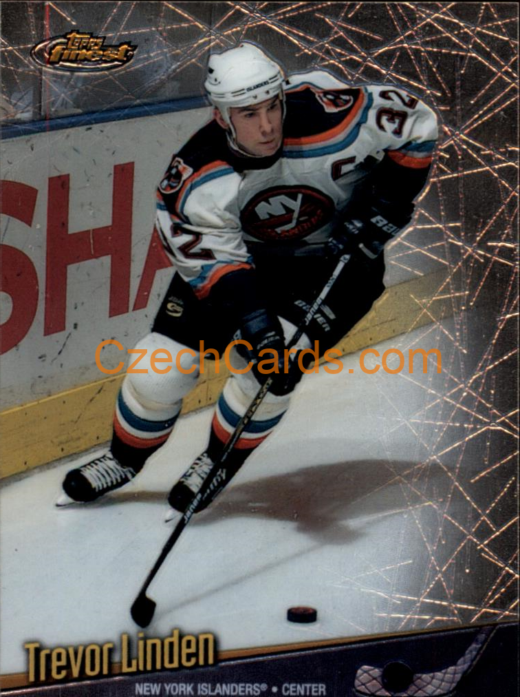 Trevor Linden 1998/99 Topps Finest Touch #110