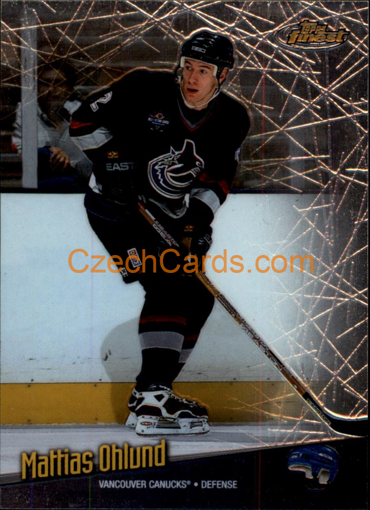 Mathias Ohlund 1998/99 Topps Finest Touch #38