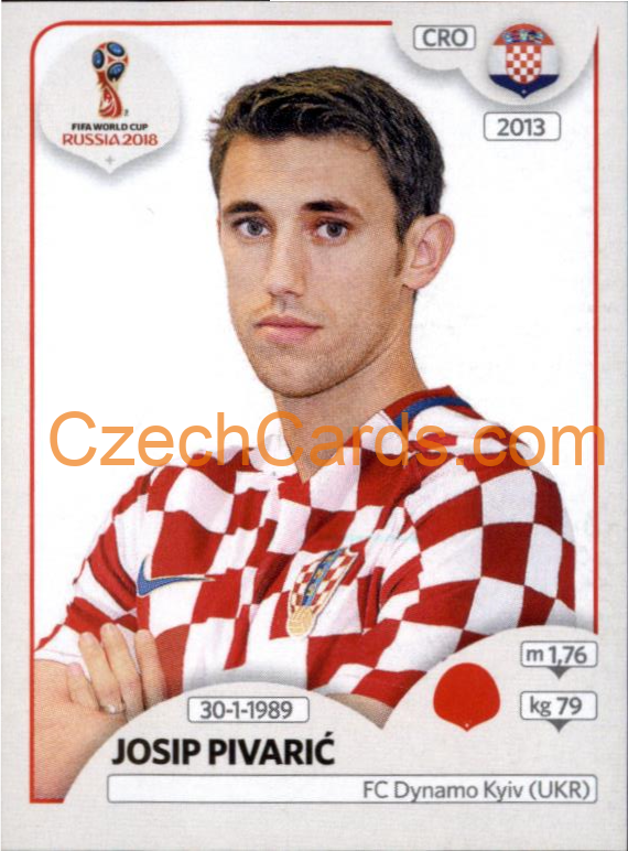 Josip Pivarić 2018 Panini World Cup Russia Black #319