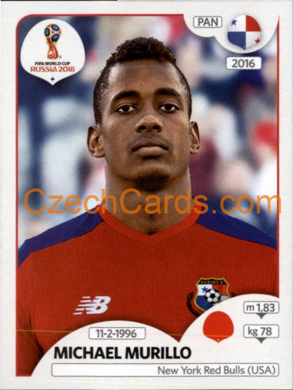 Michael Murillo 2018 Panini World Cup Russia Black #536