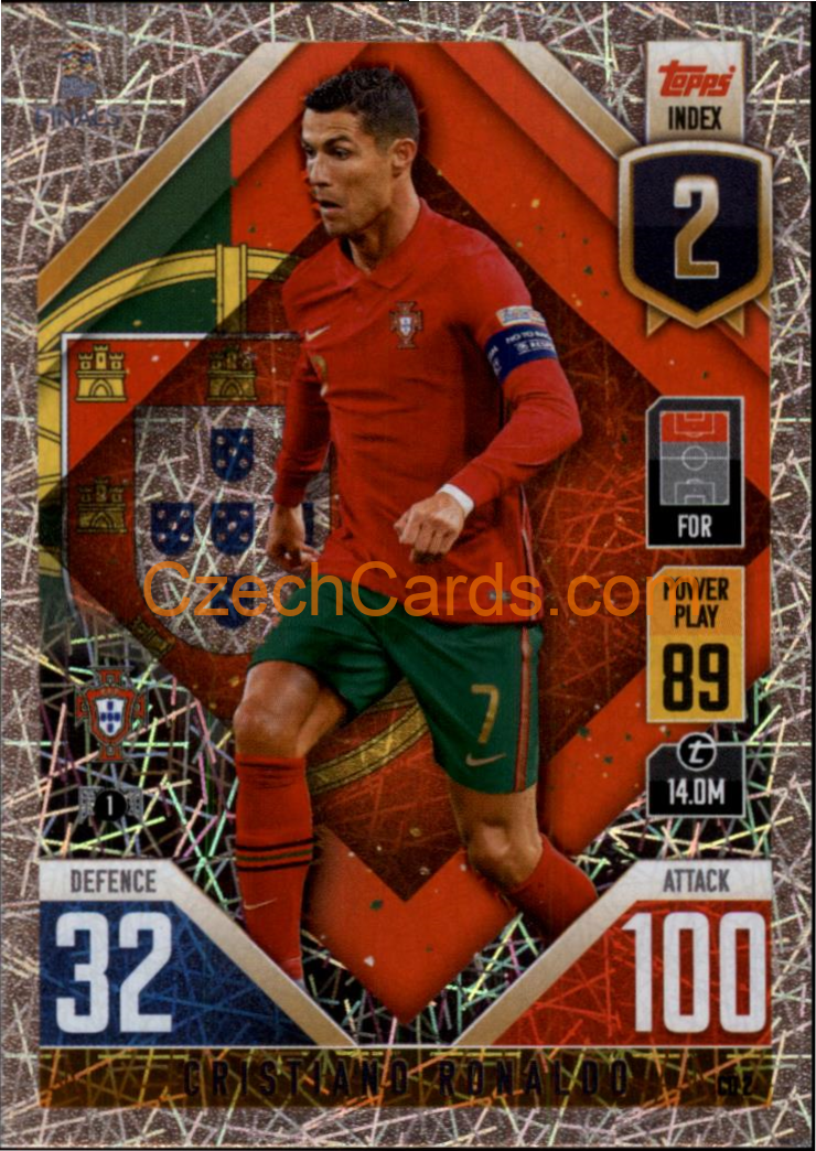 Cristiano Ronaldo 2022/23 Match Attax 101 #CD2