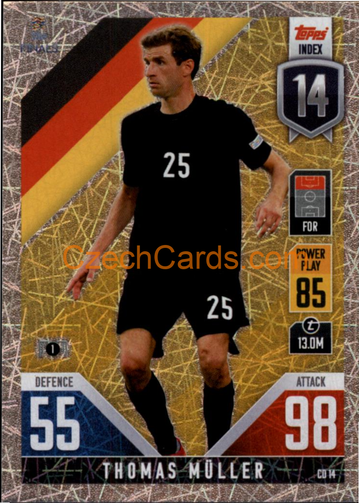 Thomas Müller 2022/23 Match Attax 101 #CD14