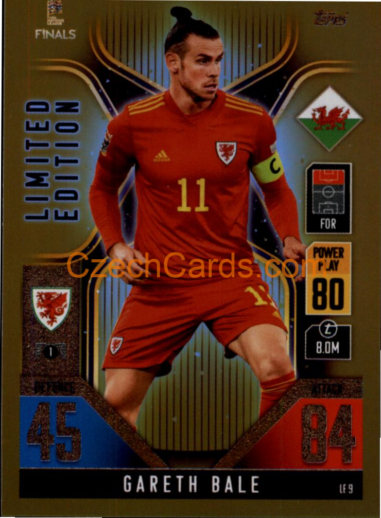 Gareth Bale 2022/23 Match Attax 101 Limited Edition #LE9