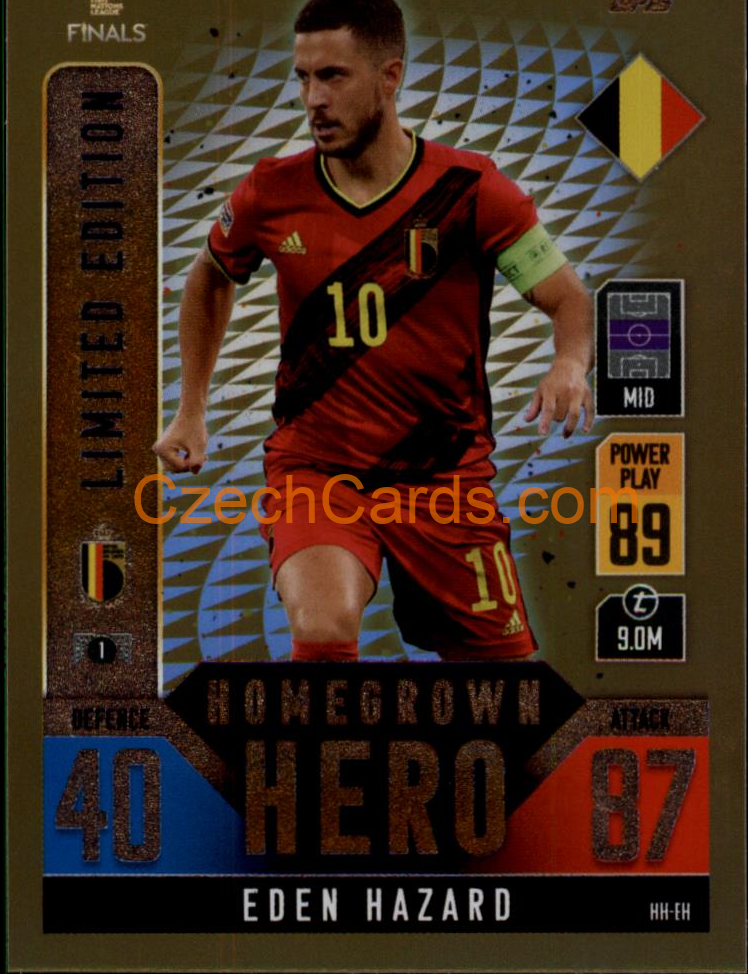 Eden Hazard 2022/23 Match Attax 101 Homegrown Hero #HH-EH