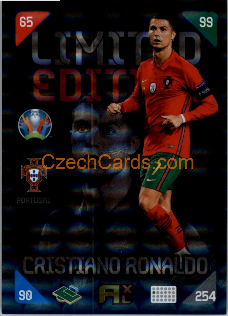 Cristiano Ronaldo Panini Adrenalyn EURO 2020 Limited Edition
