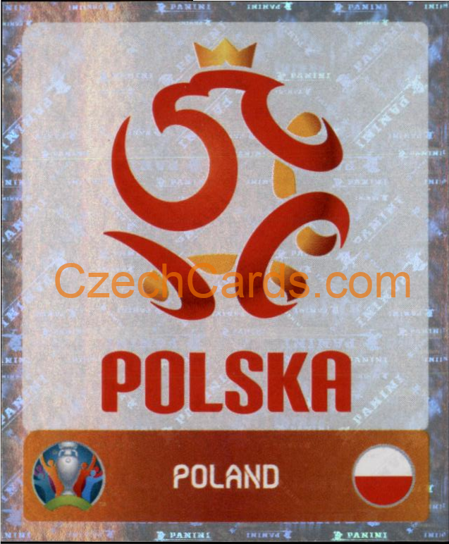 Team Logo 2020 Panini UEFA EURO sticker orange #459