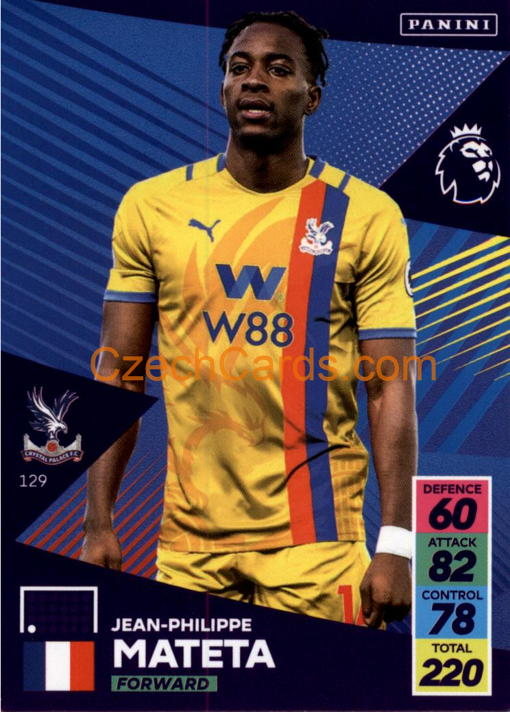 Jean-Philippe Mateta 2021/22 Panini Adrenalyn EPL #129