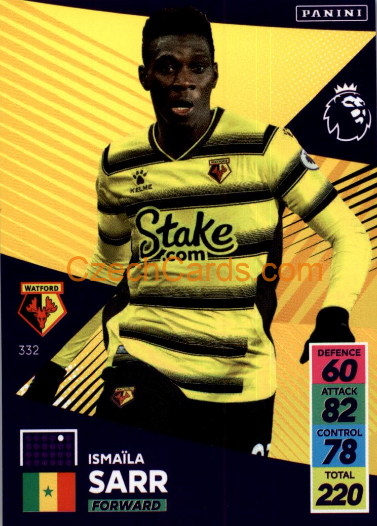 Ismaïla Sarr 2021/22 Panini Adrenalyn EPL #332