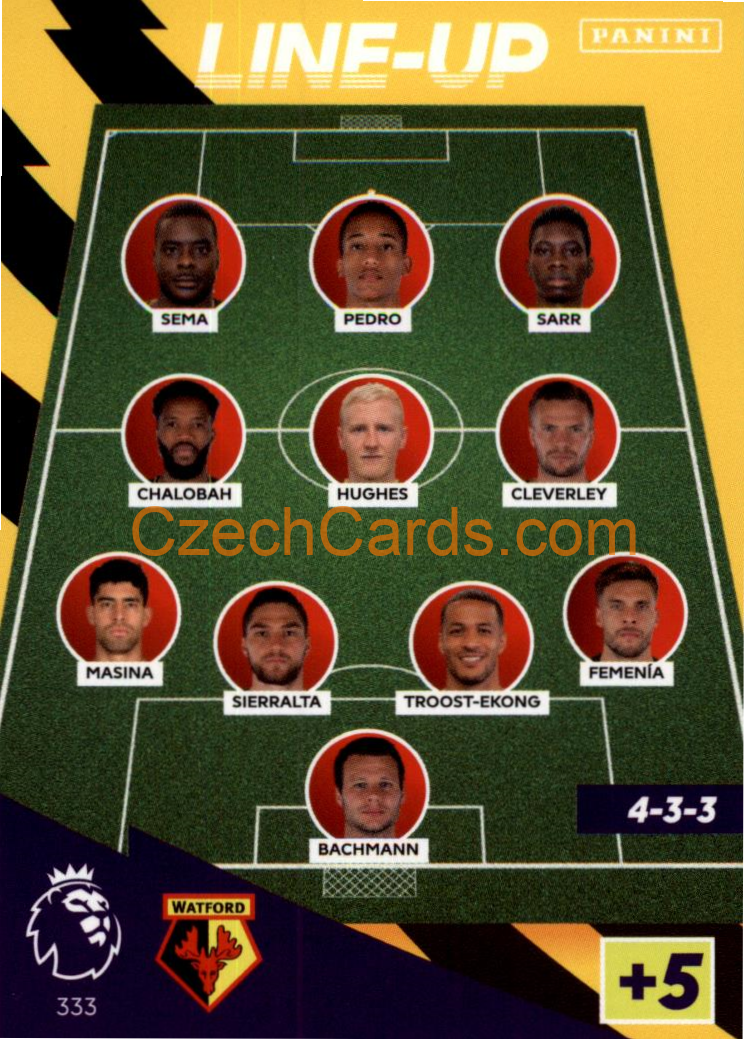 Line-Up 2021/22 Panini Adrenalyn EPL #333