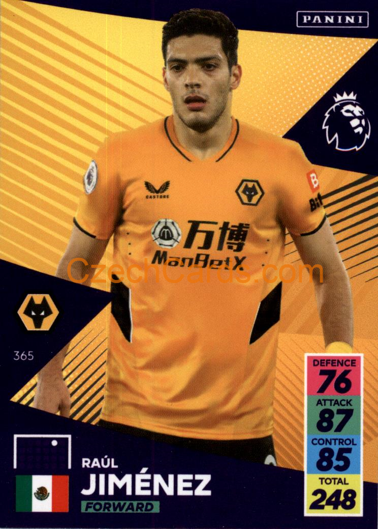 Raul Jiménez 2021/22 Panini Adrenalyn EPL #365