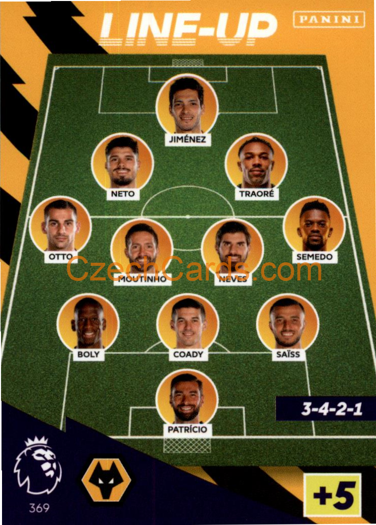 Line-Up 2021/22 Panini Adrenalyn EPL #369