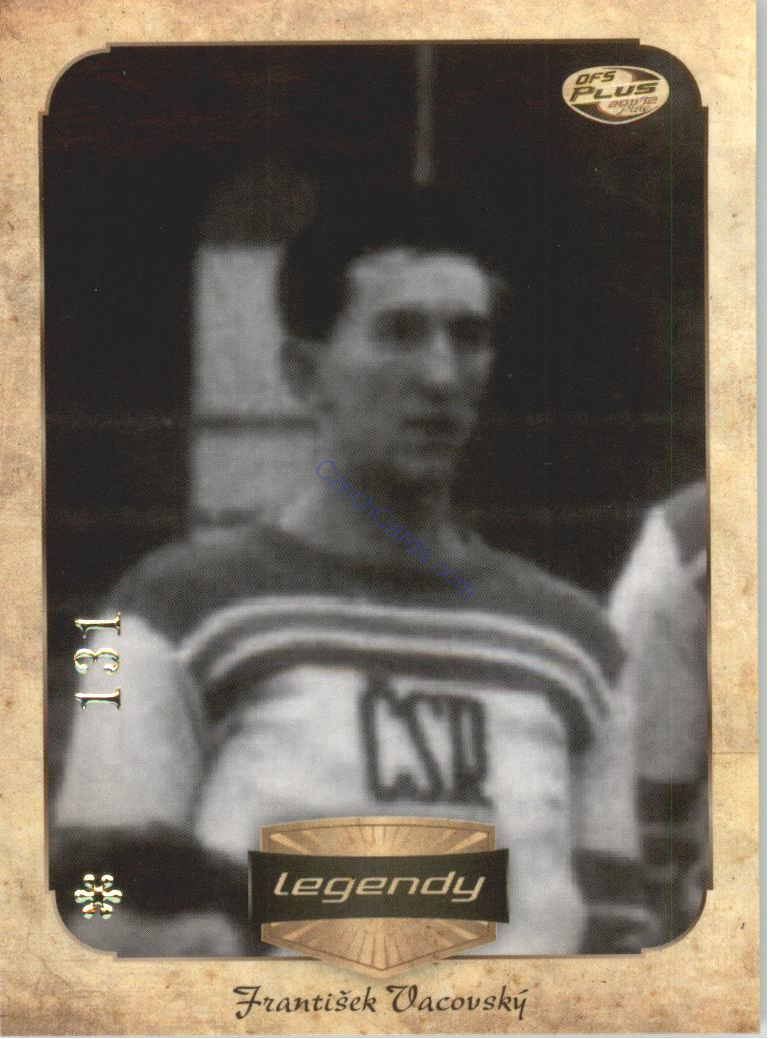 František Vacovský OFS 2011/12 Legendy #L25