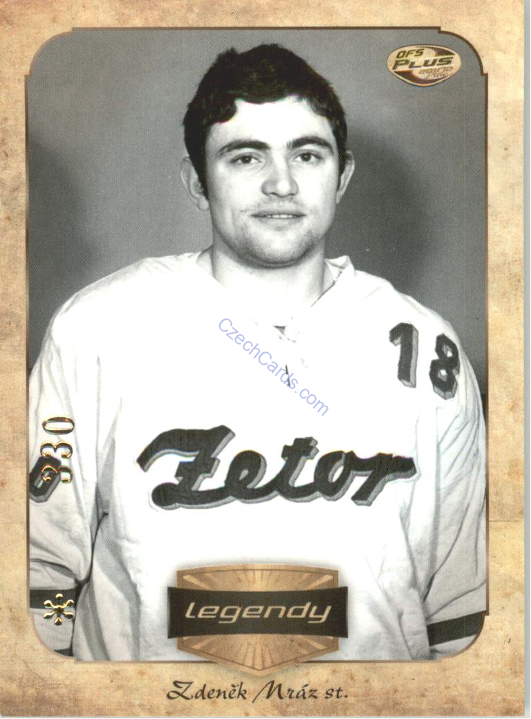 Zdeněk Mrázek st. OFS 2011/12 Legendy #L21
