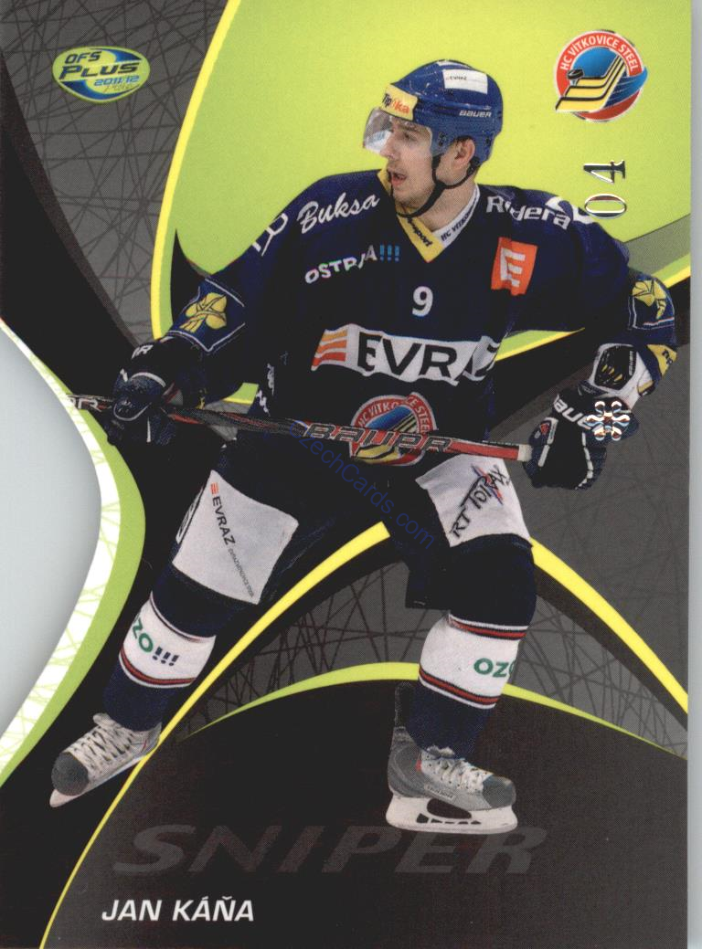 Jan Káňa OFS 2011/12 Sniper Die Cut #S07
