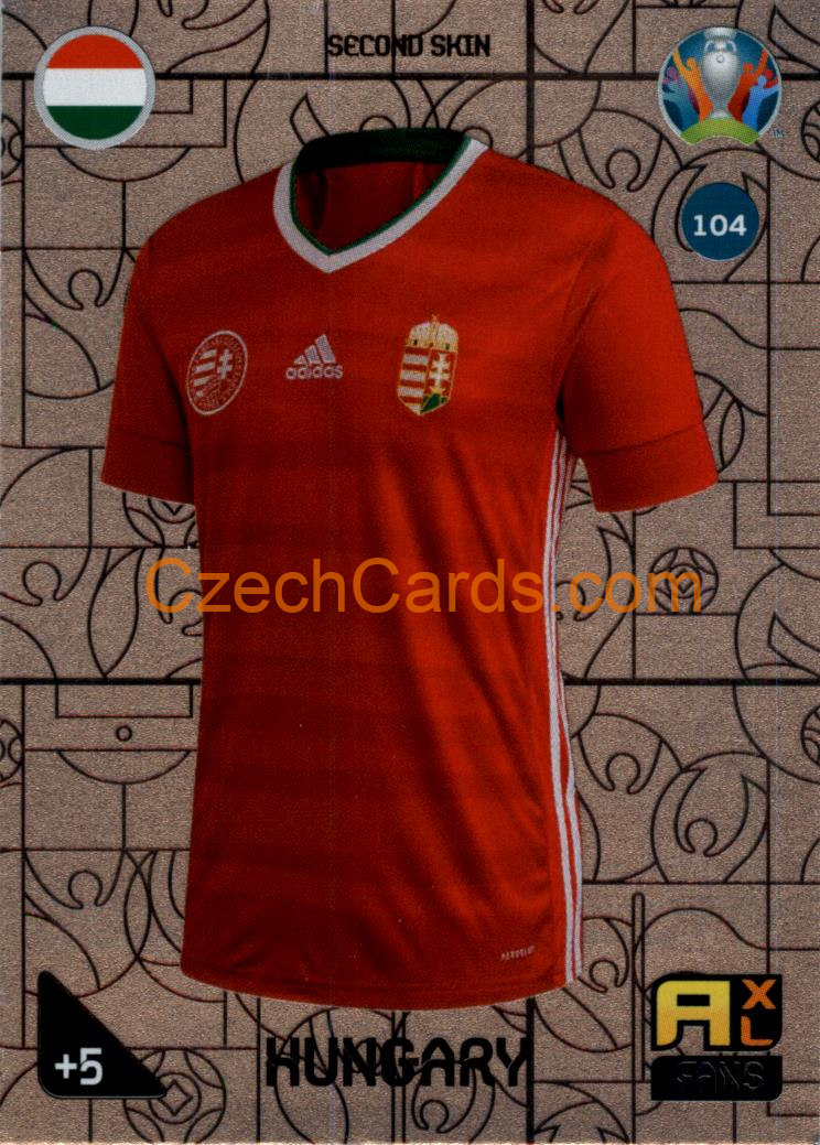 Second Skin (Hungary) 2020 Panini EURO Adrenalyn Kick Off #104