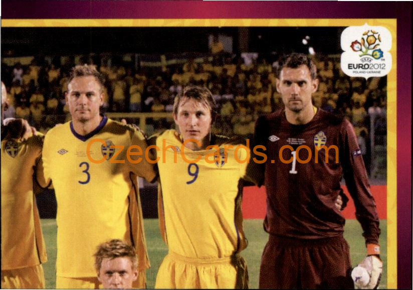 Team - Sverige 2012 Panini EURO sticker #429