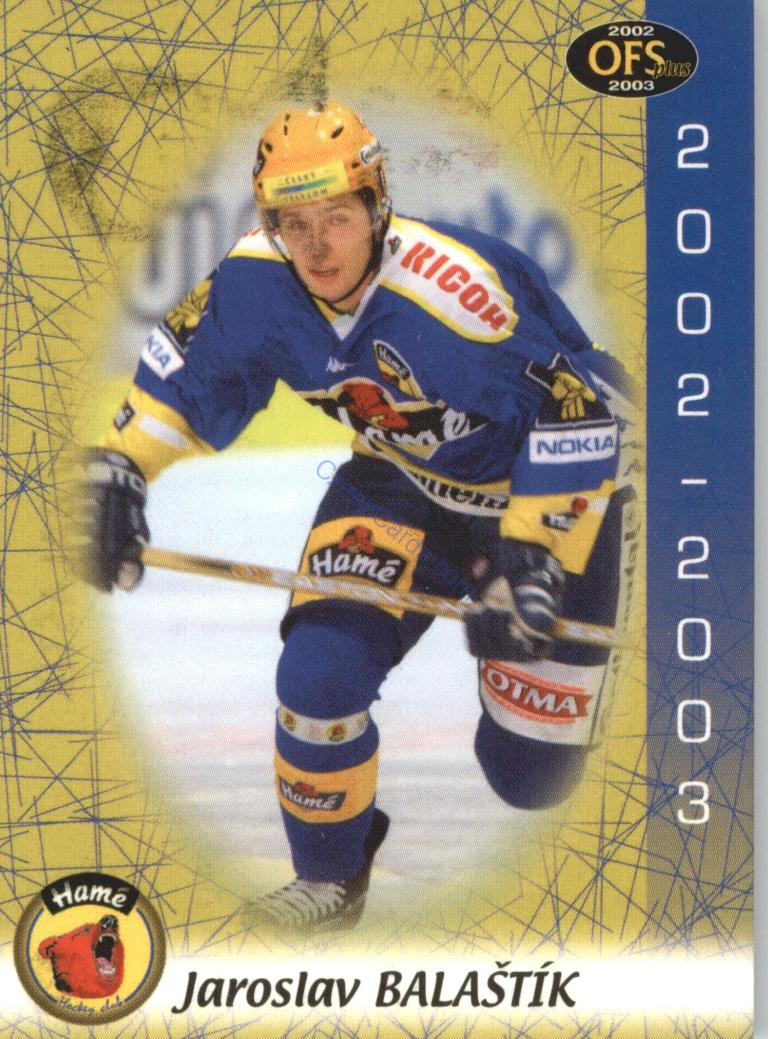 Jaroslav Balaštík OFS2002/03 #23