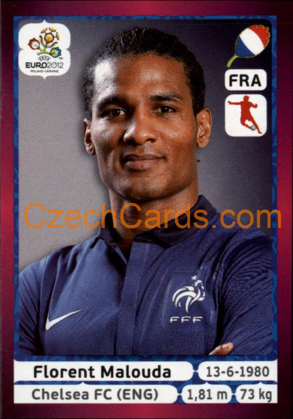 Florent Malouda 2012 Panini EURO sticker #470