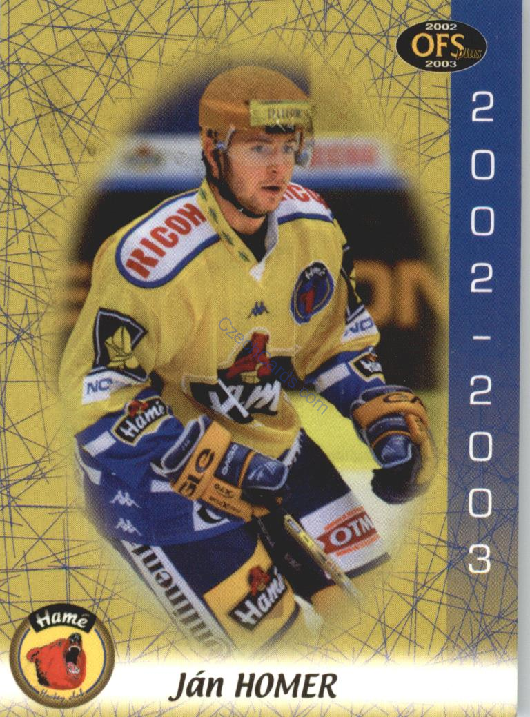 Ján Homer OFS2002/03 #28