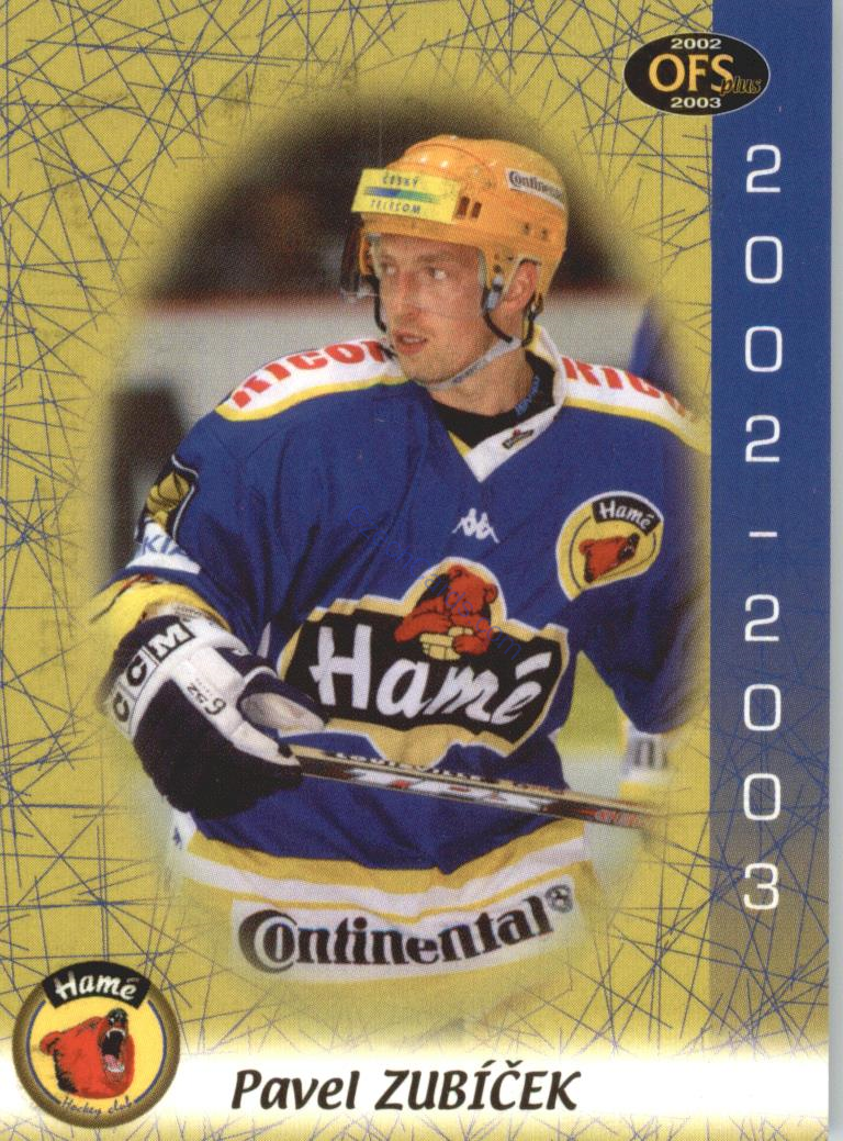 Pavel Zubíček OFS2002/03 #45