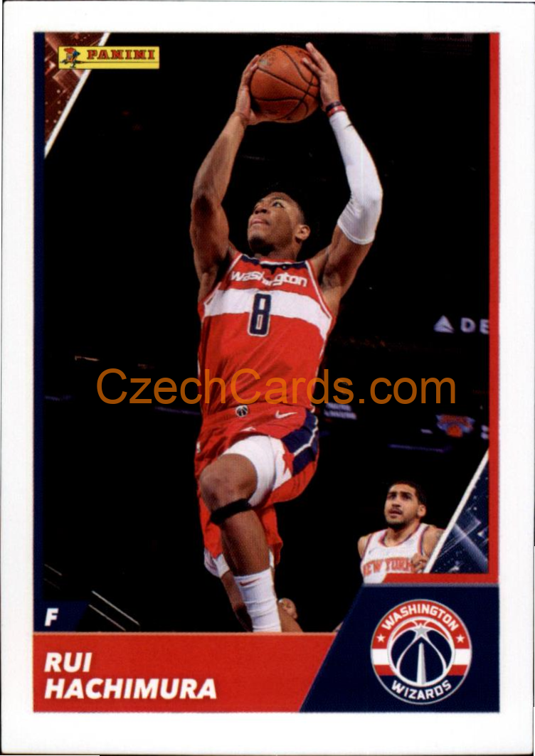 Rui Hachimura 2021/22 Panini NBA sticker and card C26