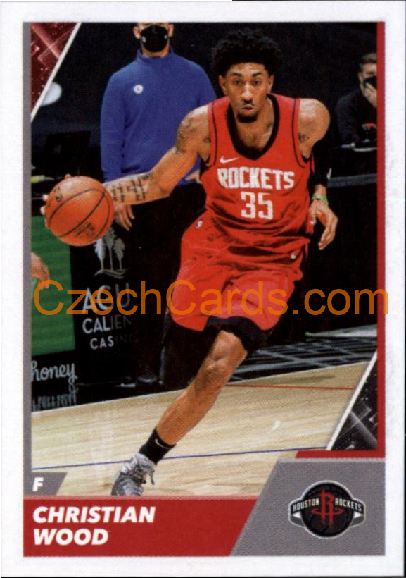 Christian Wood 2021/22 Panini NBA sticker and card #344