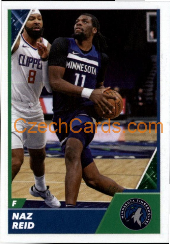 Naz Reid 2021/22 Panini NBA sticker and card #403